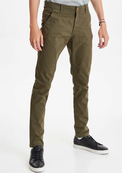 Pantalon chino - OLIVE NIGHT GRE - 31/34
