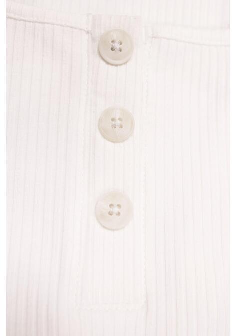 LADIES T-SHIRT SS - OFF WHITE - 04-LARGE