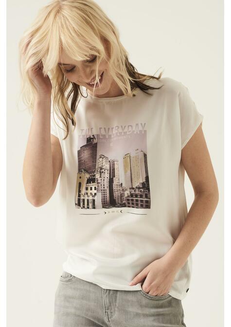 T-shirt  - OFF WHITE - 04-LARGE