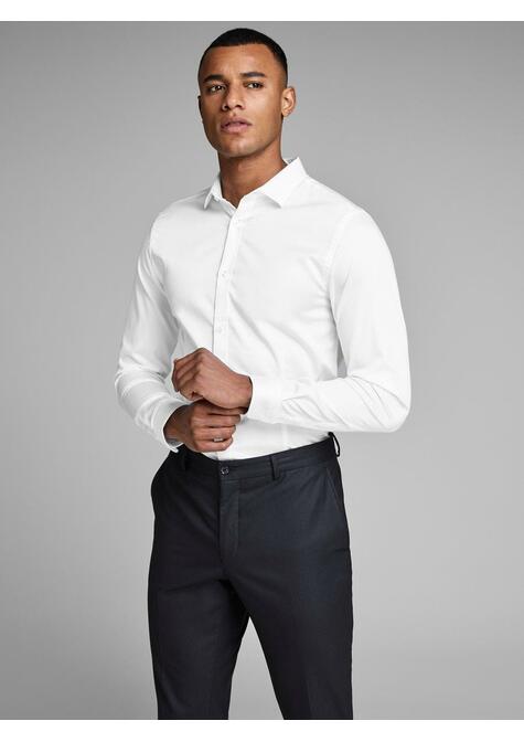 Chemise - WHITE/SLIM FIT - 06 XX LARGE
