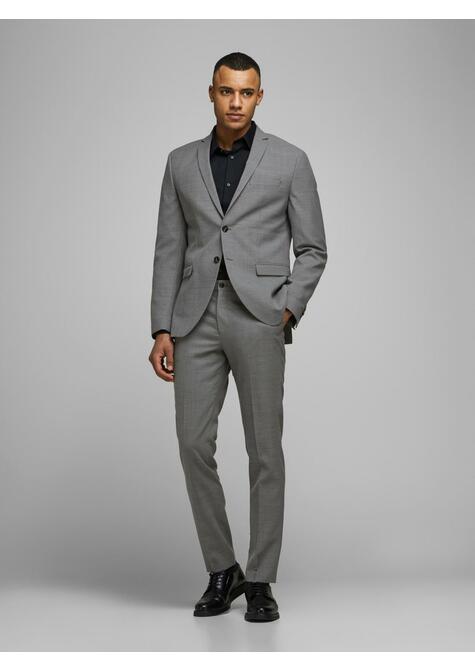 Pantalon de costume - LIGHT GREY MELA - 58