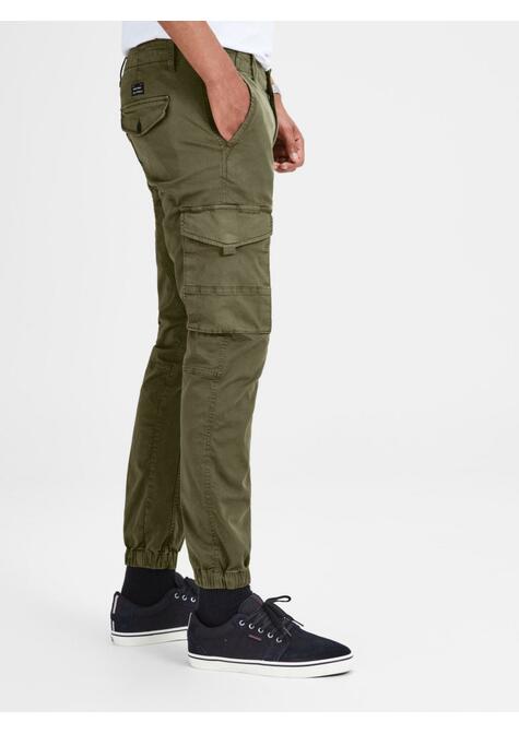 Pantalon cargo - OLIVE NIGHT - 27/32