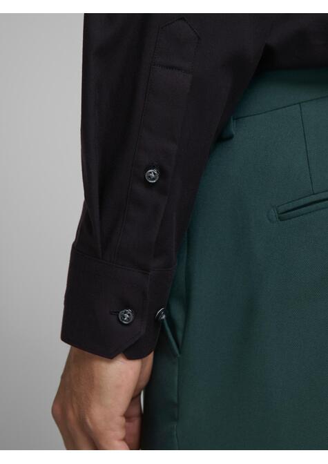 Chemise à manches longues - BLACK/BRILLIANT - 01-EXTRA SMALL