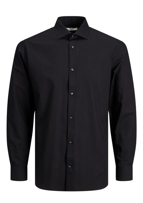 Chemise à manches longues - BLACK/BRILLIANT - 01-EXTRA SMALL