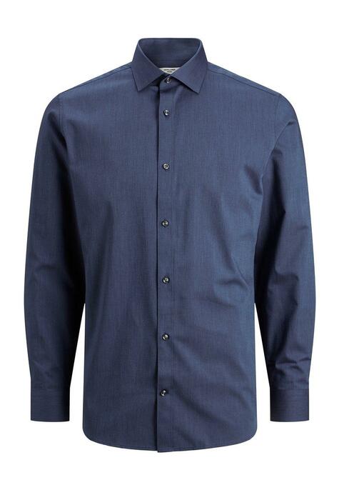 Chemise à manches longues - NAVY BLAZER/SLI - 03-MEDIUM