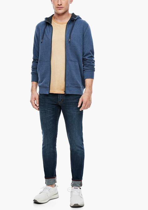 Sweat - BLUE MELANGE - 02-SMALL