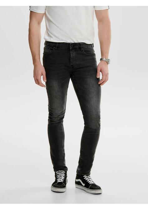 Jeans - BLACK DENIM - 34/32