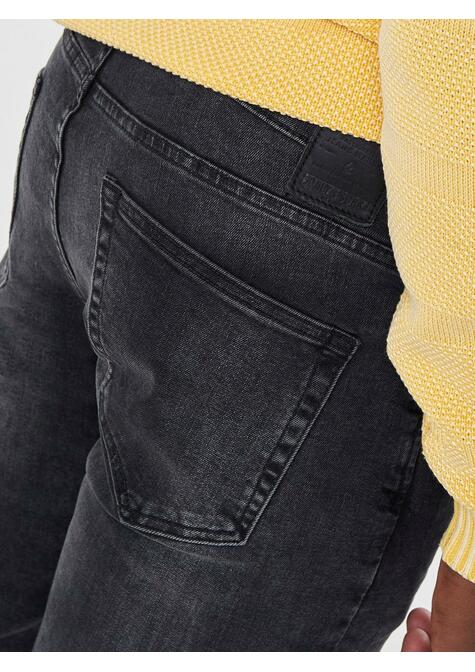 Jeans - BLACK DENIM - 34/32