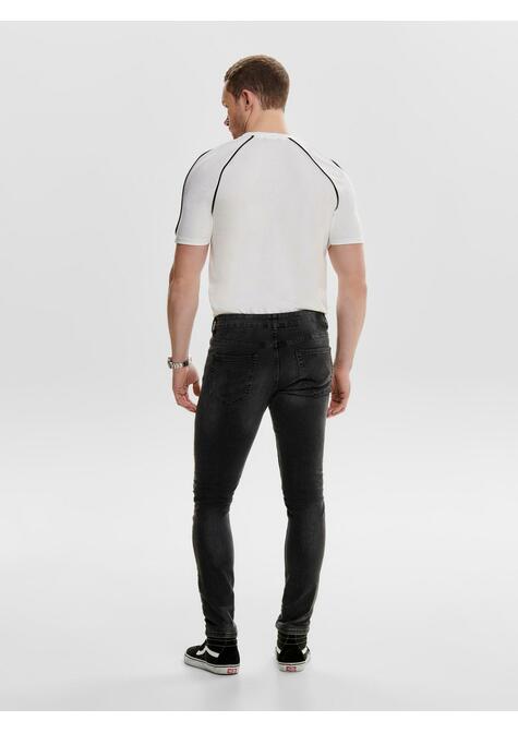 Jeans - BLACK DENIM - 34/32