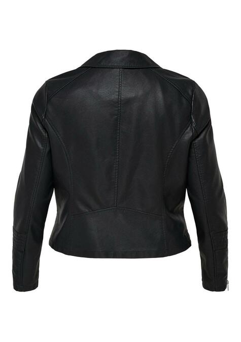 Veste simili cuir - BLACK - 50