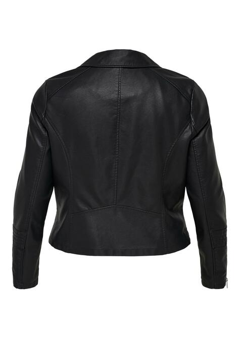 Veste simili cuir - BLACK - 50