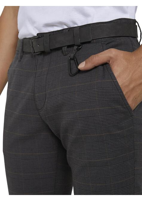 Pantalon - GREY BROWN CHEC - 29/32