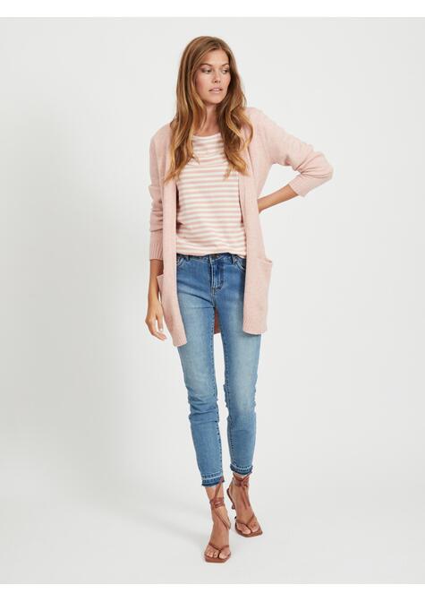 Cardigan - MISTY ROSE/MELA - 03-MEDIUM