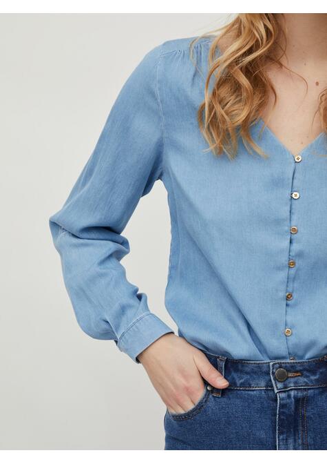 Chemise  - MEDIUM BLUE DEN - 40