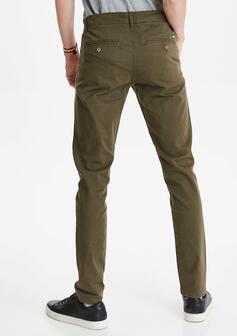 Pantalon chino - OLIVE NIGHT GRE - 31/34
