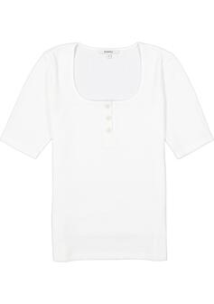 LADIES T-SHIRT SS - OFF WHITE - 04-LARGE