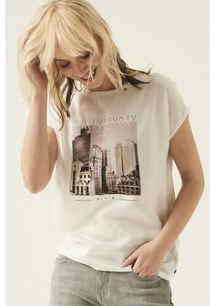 T-shirt  - OFF WHITE - 04-LARGE