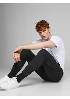 Pantalon cargo - BLACK - 29/32