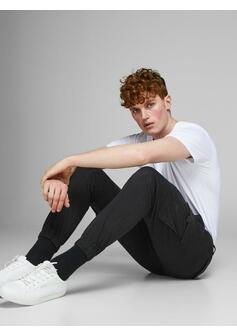 Pantalon cargo - BLACK - 38/34