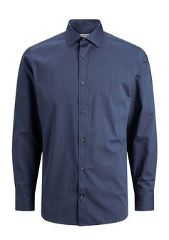 Chemise à manches longues - NAVY BLAZER/SLI - 03-MEDIUM