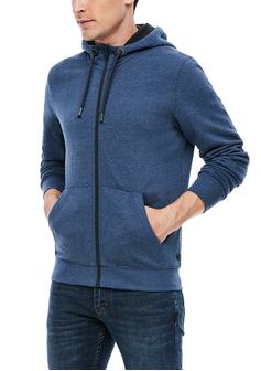 Sweat - BLUE MELANGE - 02-SMALL