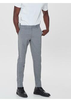 Pantalon - MEDIUM GREY MEL - 28/32