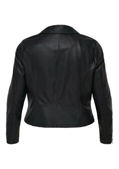 Veste simili cuir - BLACK - 50
