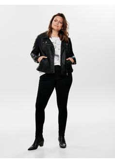 Veste simili cuir - BLACK - 50