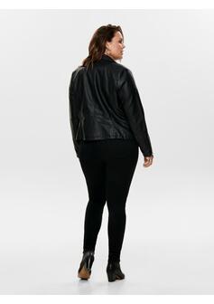 Veste simili cuir - BLACK - 50