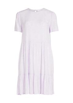 Robe  - PASTEL LILAC/WH - 34