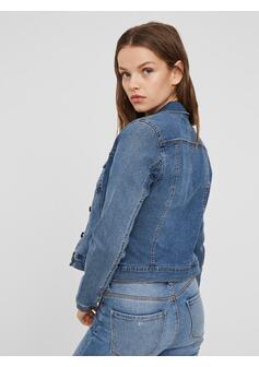 Veste - MEDIUM BLUE DEN - 05-EXTRA LARGE