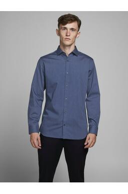 Chemise à manches longues - NAVY BLAZER/SLI