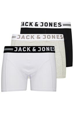 Pack de 3 Boxers - LIGHT GREY MELA