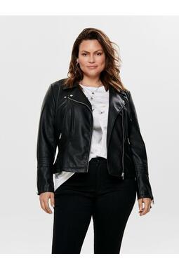 Veste simili cuir - BLACK