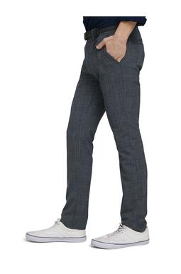 Pantalon - NAVY GRINDLE CH