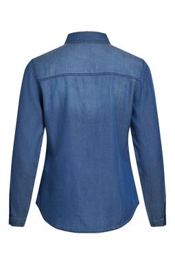VIBISTA DENIM SHIRT-NOOS - DARK BLUE DENIM