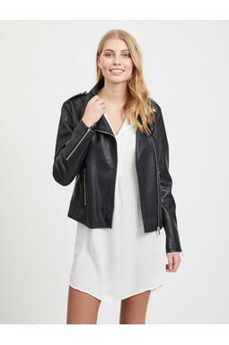 Veste simili cuir - BLACK