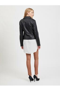 Veste simili cuir - BLACK