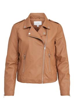 Veste simili cuir - TOASTED COCONUT