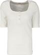 LADIES T-SHIRT SS - OFF WHITE - 04-LARGE