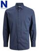 Chemise à manches longues - NAVY BLAZER/SLI - 03-MEDIUM
