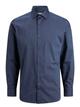 Chemise à manches longues - NAVY BLAZER/SLI - 03-MEDIUM