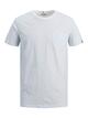 T-Shirt  - WHITE/REG MELAN - 06 XX LARGE
