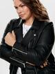 Veste simili cuir - BLACK - 50
