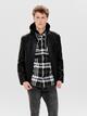 Veste en simili cuir - BLACK - 02-SMALL